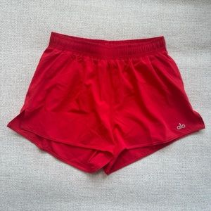 ALO yoga stride short
classic red size xs 
MODIFIED